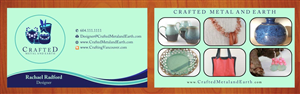 Business Card Design by Sbss for Crafted Metal and Earth | Design: #1587112