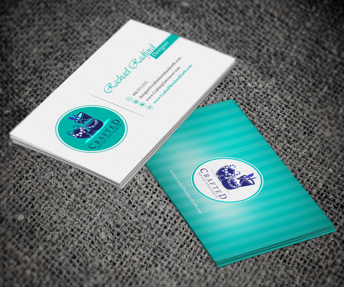 Business Card Design by anxongdzong for Crafted Metal and Earth | Design #1594677