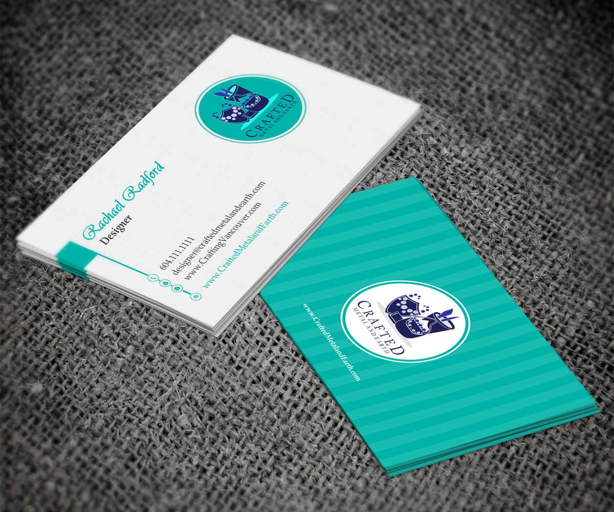 Business Card Design by anxongdzong for Crafted Metal and Earth | Design #1594686