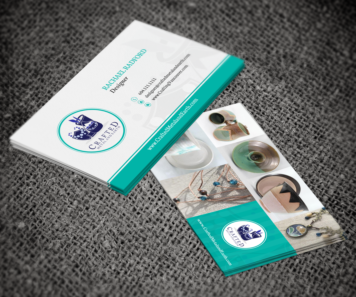 Business Card Design by anxongdzong for Crafted Metal and Earth | Design #1601409