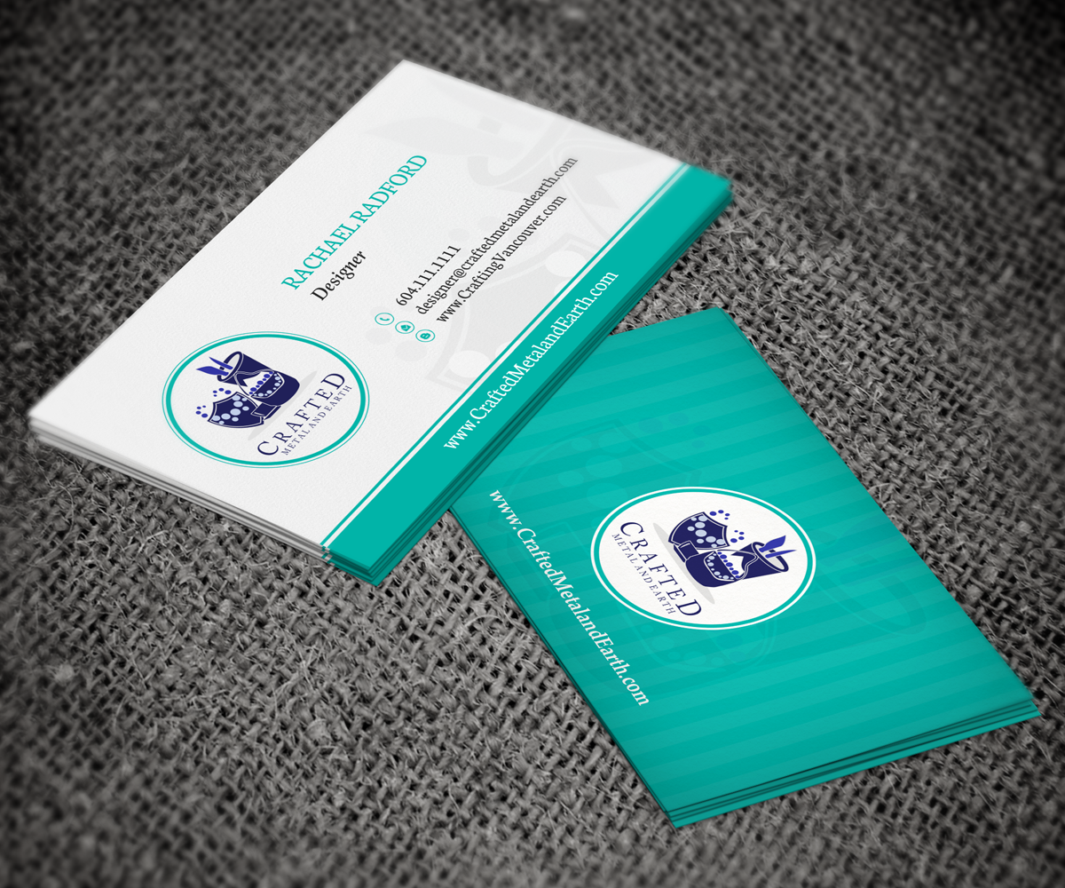 Business Card Design by anxongdzong for Crafted Metal and Earth | Design #1620646