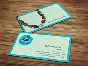 Business Card Needed for Crafter of Pottery, Jewelry and Artwork | Visitenkarten-Design von HYPdesign