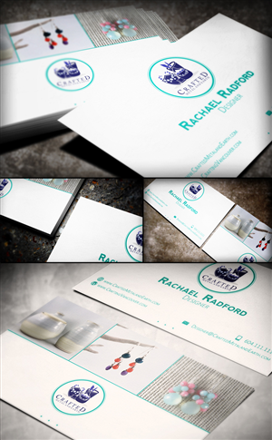 Business Card Design by Maxuma for Crafted Metal and Earth | Design: #1627649