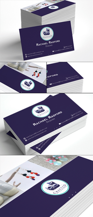Business Card Design by Maxuma for Crafted Metal and Earth | Design: #1630114