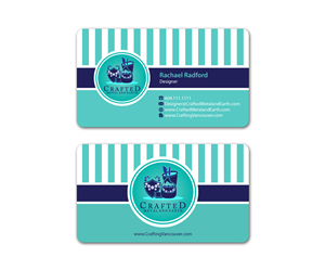Business Card Design by MDesign for Crafted Metal and Earth | Design: #1605624