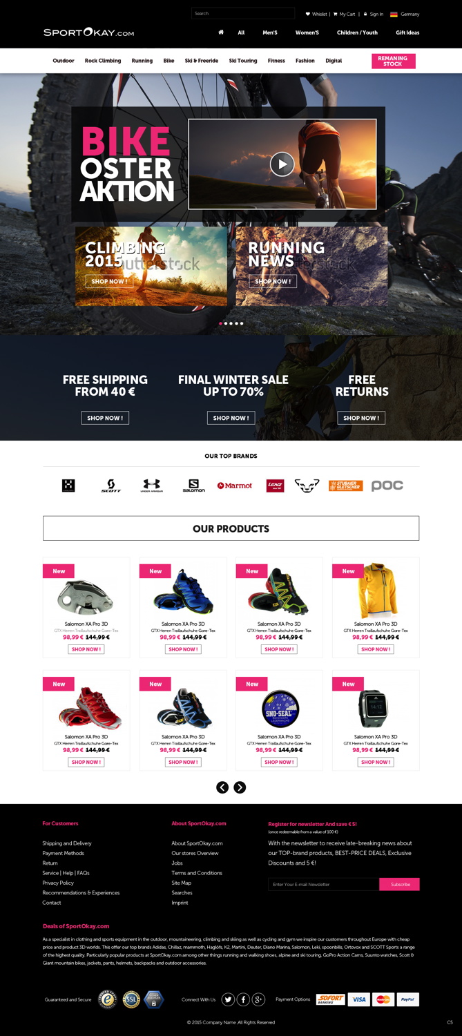 Web Design by pb for this project | Design #5825621