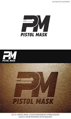 Pistol Mask | Logo Design by pine design