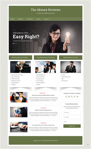 Diseño Wordpress por pb para Renenet Digital Limited | Diseño: #5809187
