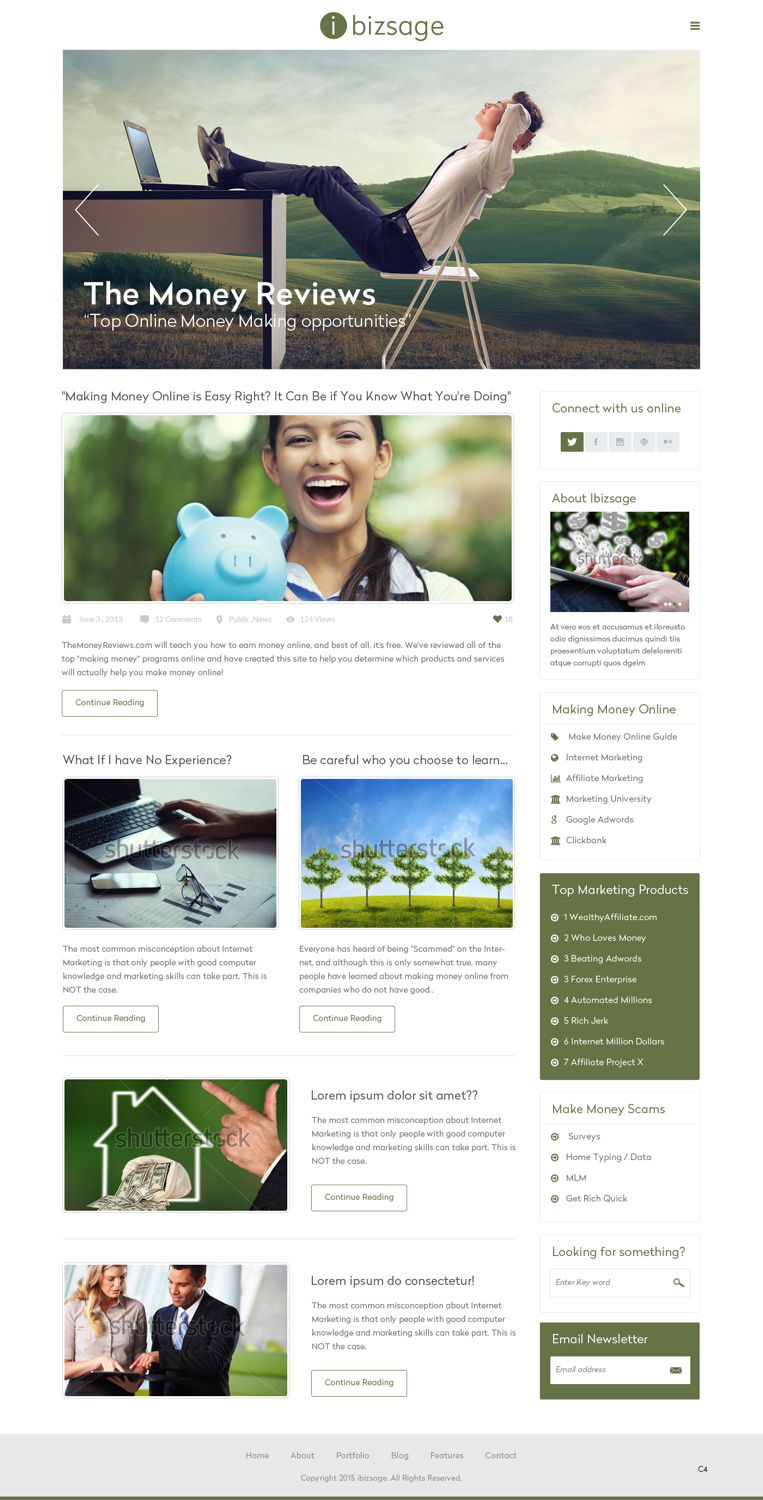 Wordpress Design by pb for Renenet Digital Limited | Design #5809193