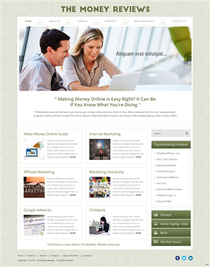 Diseño Wordpress por pb para Renenet Digital Limited | Diseño: #5809197