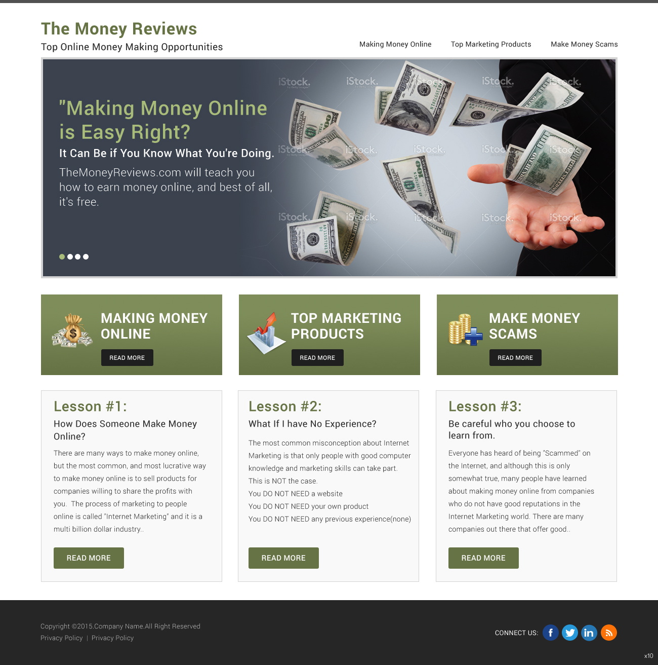 Wordpress Design by pb for Renenet Digital Limited | Design #5825566