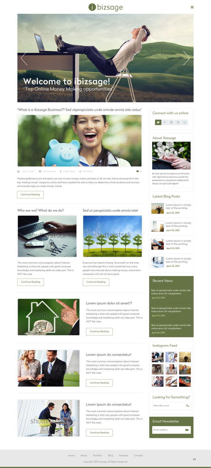 Wordpress Design by pb for Renenet Digital Limited | Design #5833902