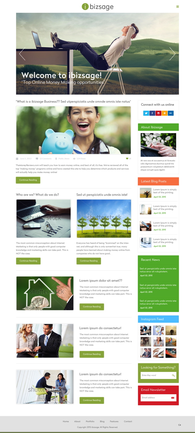 Wordpress Design by pb for Renenet Digital Limited | Design #5900636