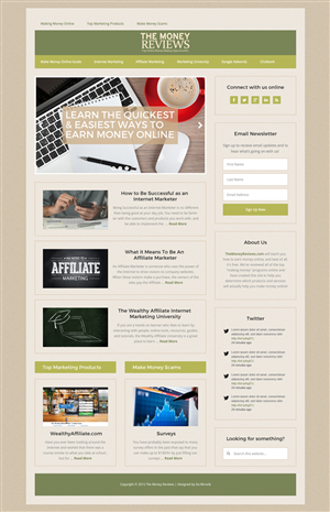 Wordpress Design by Da Miracle