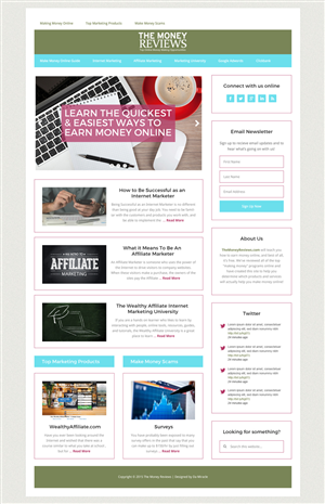 Diseño Wordpress por Da Miracle para Renenet Digital Limited | Diseño: #5842518