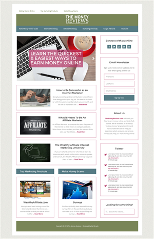 Diseño Wordpress por Da Miracle para Renenet Digital Limited | Diseño: #5896881
