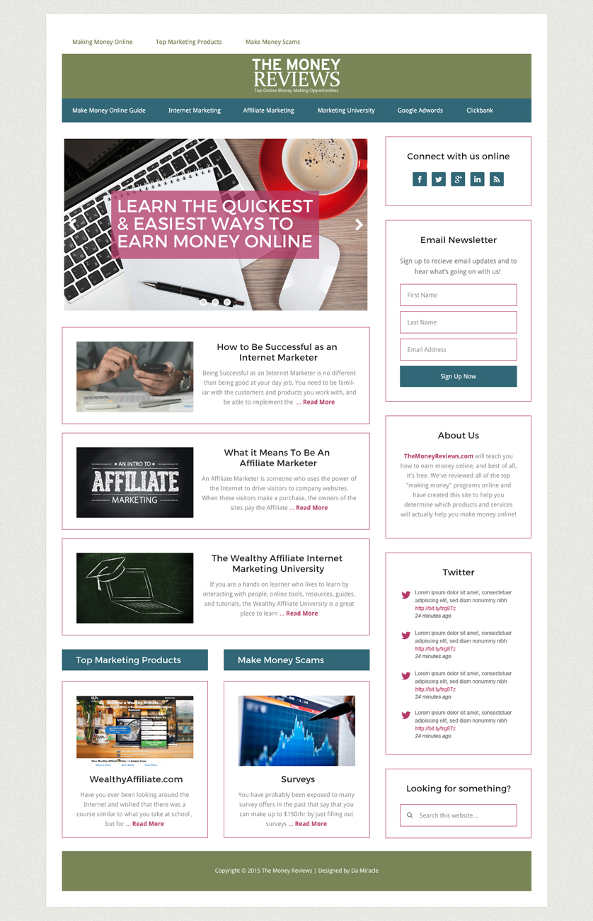 Diseño Wordpress por Da Miracle para Renenet Digital Limited | Diseño: #5896889