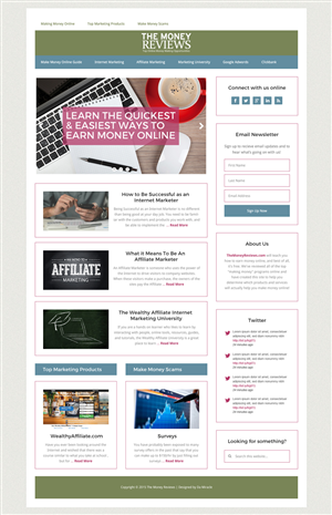 Diseño Wordpress por Da Miracle para Renenet Digital Limited | Diseño: #5896892