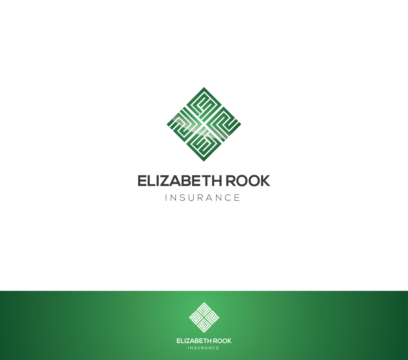 Logo Design by S22design for Elizabeth Rook Insurance, LLC | Design #5807697