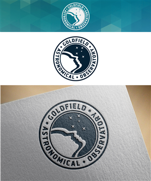 Goldfield Observatory or Goldfield Astronomical Observatory | Logo Design by StalkerV