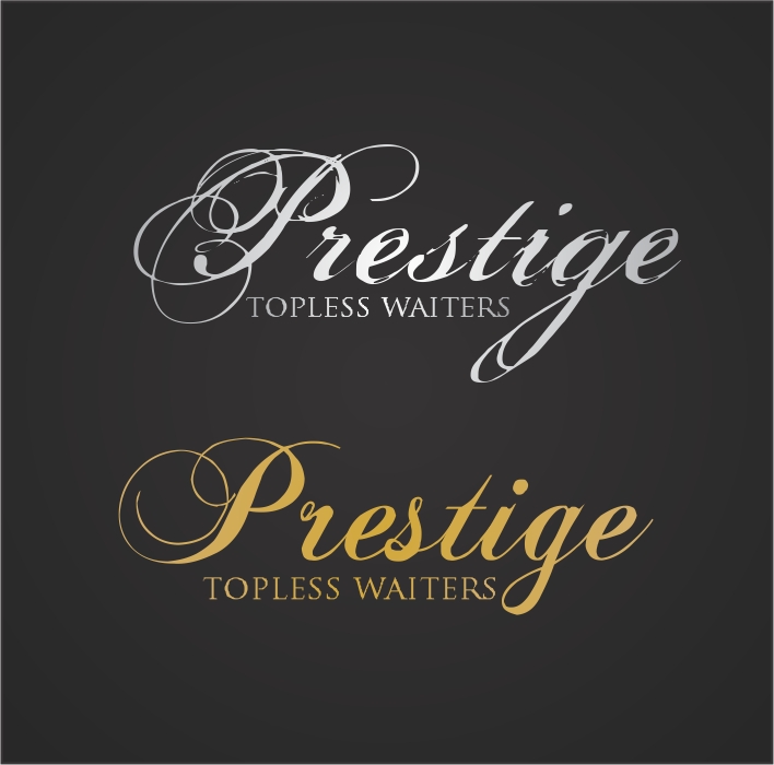 Logo Design by Mandarina for Prestige Topless Waiters | Design #1579719