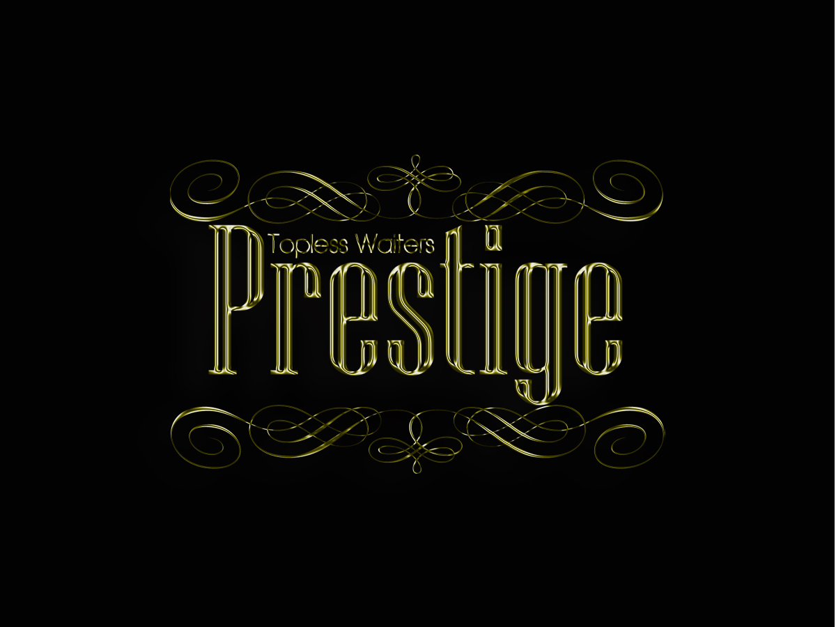 Diseño de Logo por dharlan para Prestige Topless Waiters | Diseño #1617166