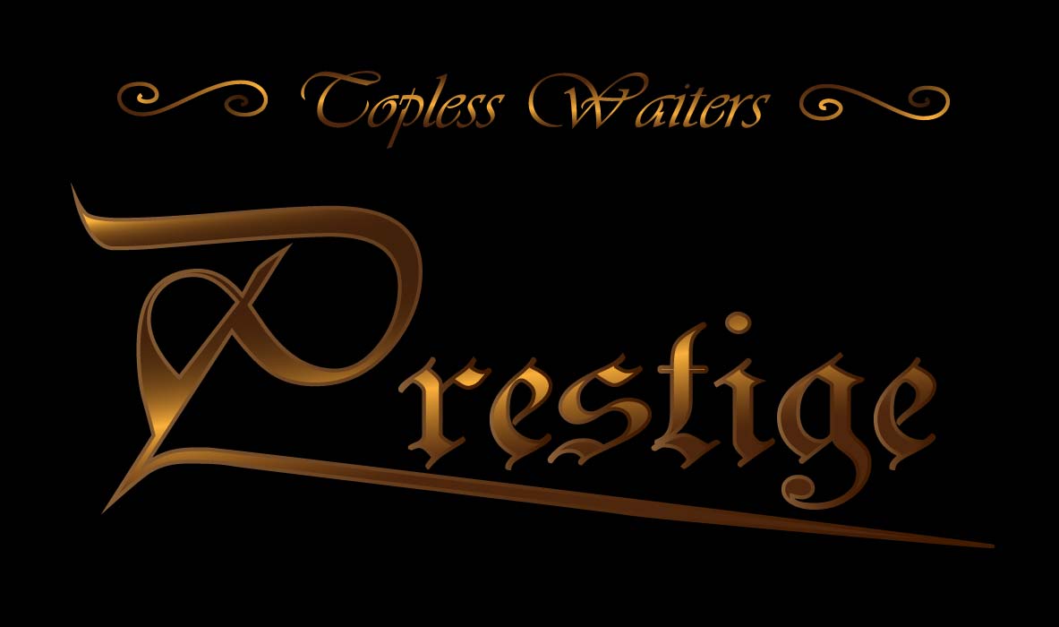 Logo Design by saiyale for Prestige Topless Waiters | Design #1595520