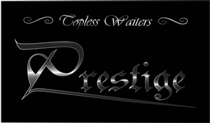 Logo Design by saiyale for Prestige Topless Waiters | Design: #1595527