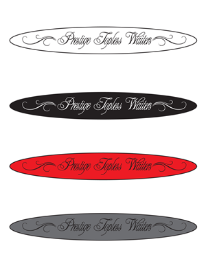 Logo Design by Silvia Lucia for Prestige Topless Waiters | Design: #1614879