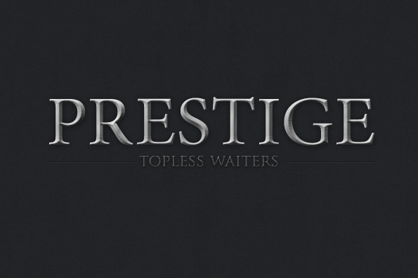 Logo Design by nanor for Prestige Topless Waiters | Design #1578534