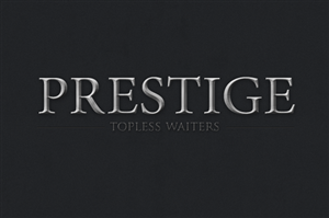 Logo Design by nanor for Prestige Topless Waiters | Design: #1578534