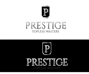 Logo Design by shirlei patricia muniz for Prestige Topless Waiters | Design #1577970