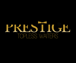 Logo Design by WholeBranding® for Prestige Topless Waiters | Design: #1596954