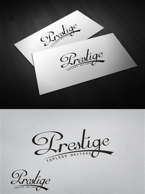 Logo Design by 9tnine for Prestige Topless Waiters | Design: #1588036