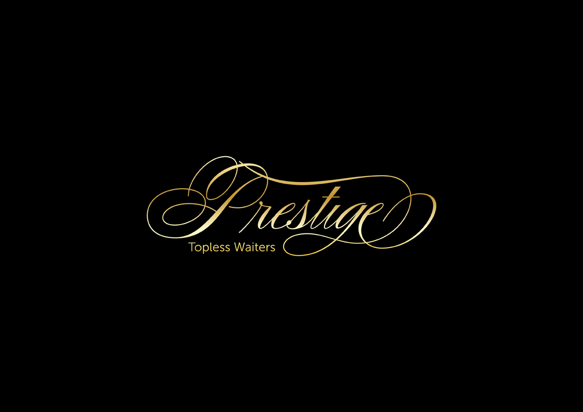 Logo Design by Pablo Acedo for Prestige Topless Waiters | Design #1590160