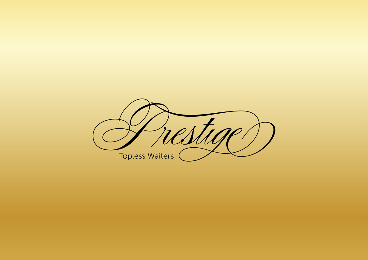 Logo Design by Pablo Acedo for Prestige Topless Waiters | Design #1590162