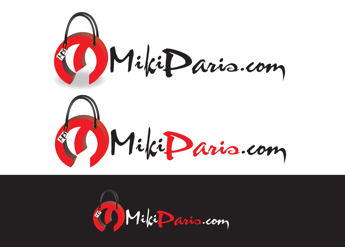 Logo Design by Soula Vetter for MikiParis.com | Design #1594922
