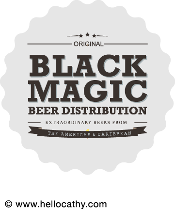 Logo Design by Hellocathy for Black Magic Beer Distribution | Design #1583014