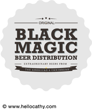 Logo Design by Hellocathy for Black Magic Beer Distribution | Design: #1583014