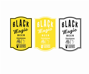 Logo-Design von Marcia für Black Magic Beer Distribution | Design #1597573