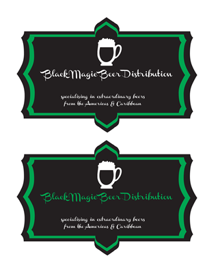 Logo Design by Silvia Lucia for Black Magic Beer Distribution | Design: #1592111
