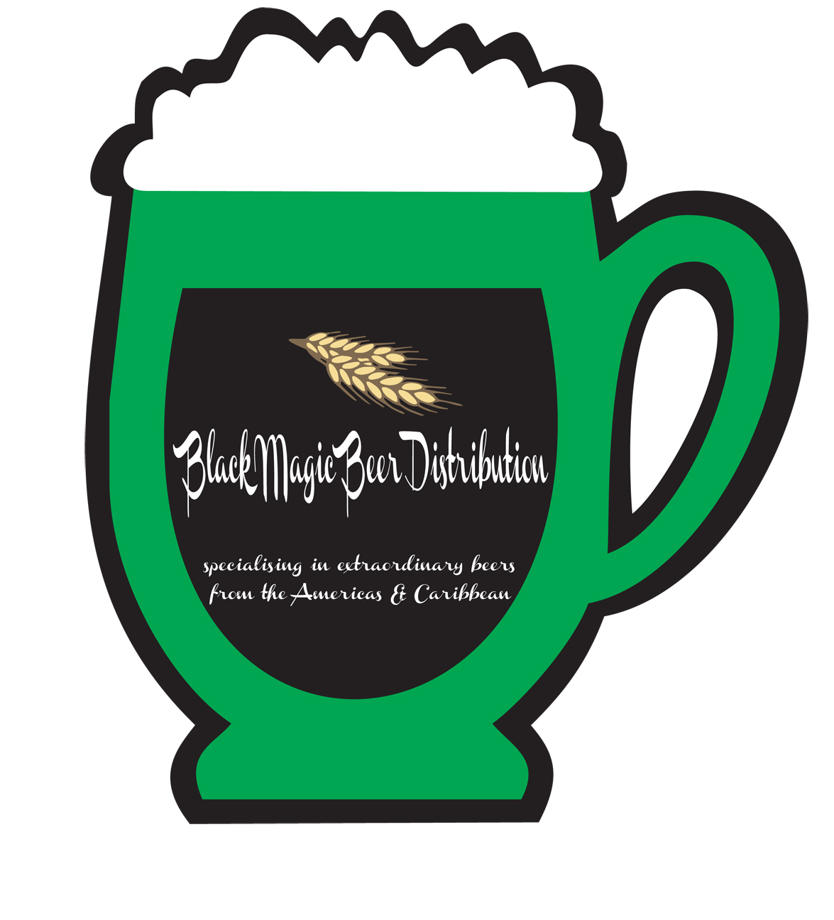 Logo Design by Silvia Lucia for Black Magic Beer Distribution | Design #1592225