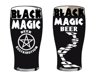 Diseño de Logo por brightspark para Black Magic Beer Distribution | Diseño: #1586411