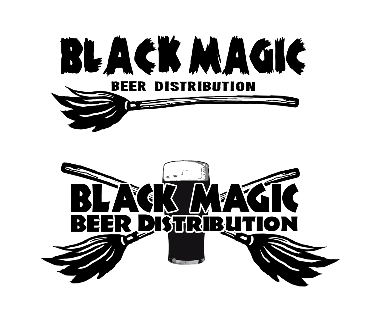 Logo Design by brightspark for Black Magic Beer Distribution | Design #1586420