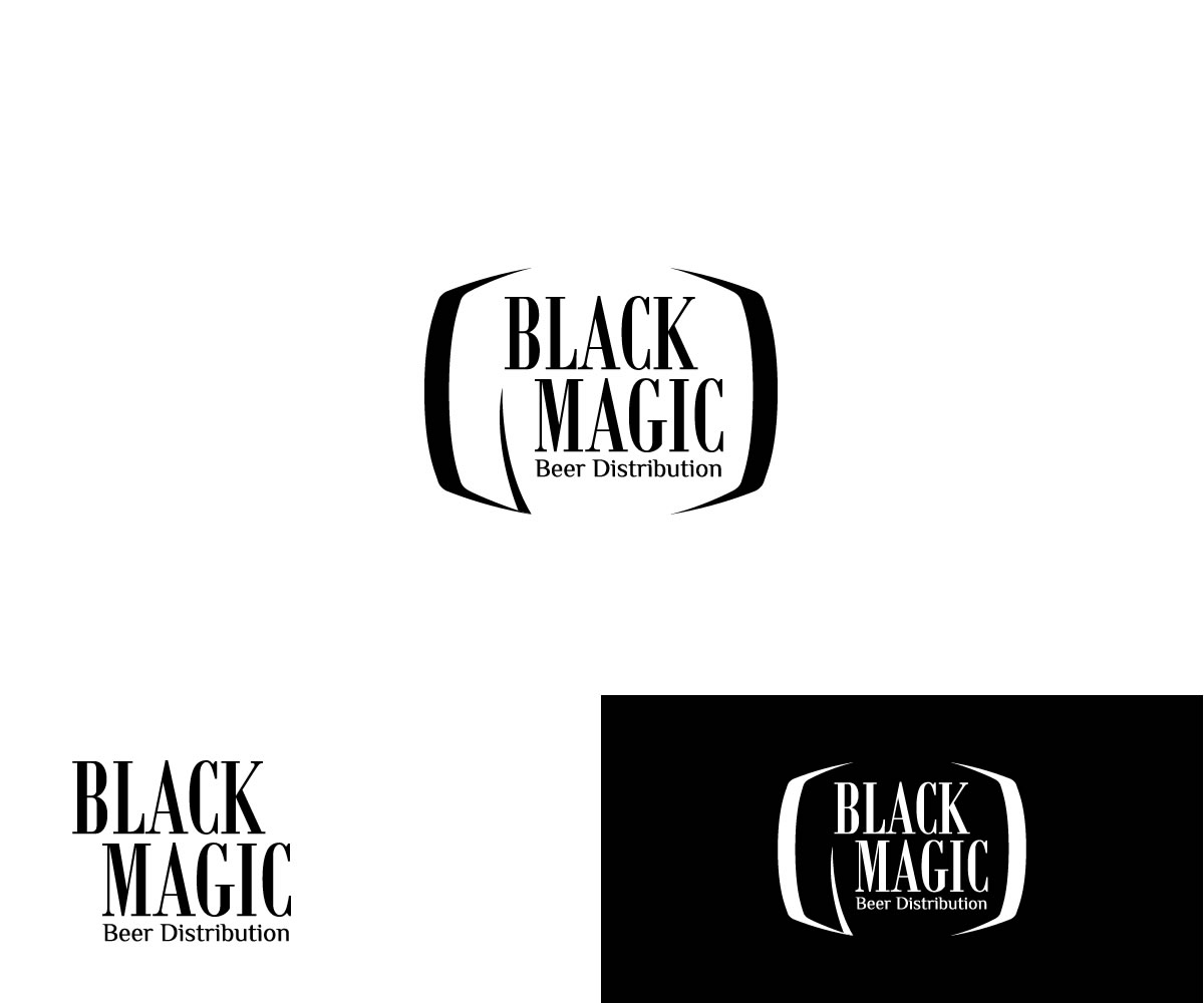Logo Design by Matt Hall for Black Magic Beer Distribution | Design #1582468