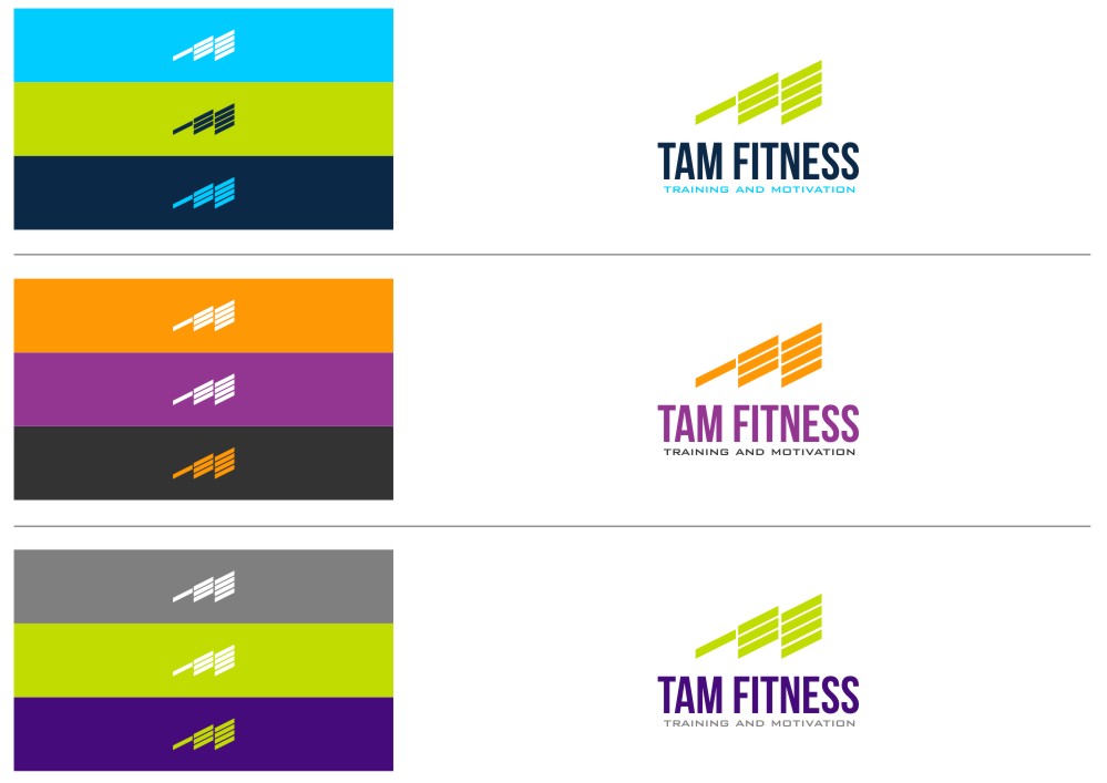 Logo Design by Amduat Design for TAM Fitness | Design #5977845