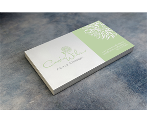 Logo design for high end special event/ wedding florist for business cards etc | Diseño Gráfico por borzoid