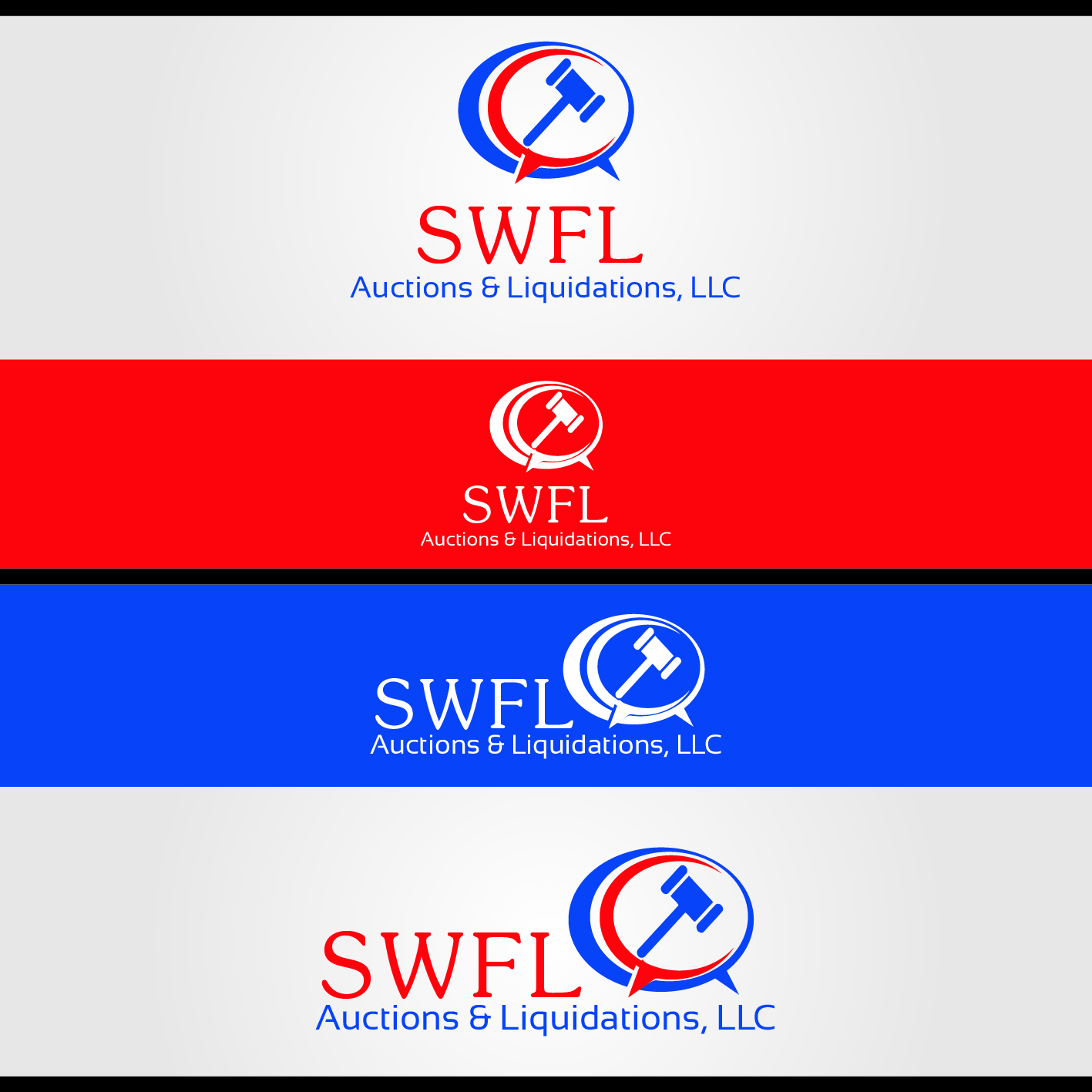 Design de Logo par Sharaan Momin pour SWFL Auctions & Liquidations, LLC | Design #5846024
