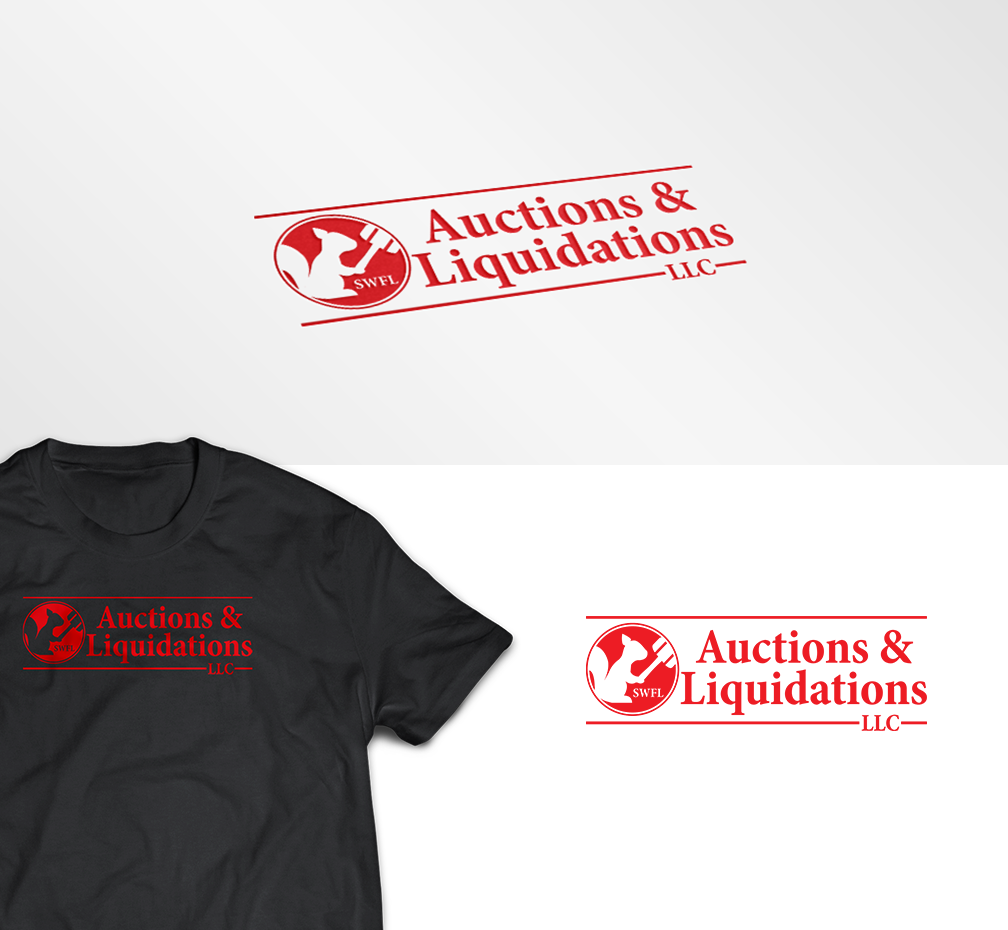 Logo Design by Firstception for SWFL Auctions & Liquidations, LLC | Design #5852436
