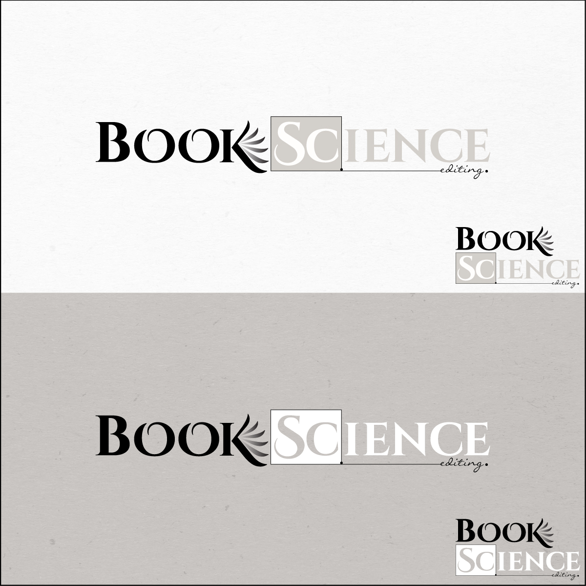 Logo Design by Hailama for BookScience | Design #5923815